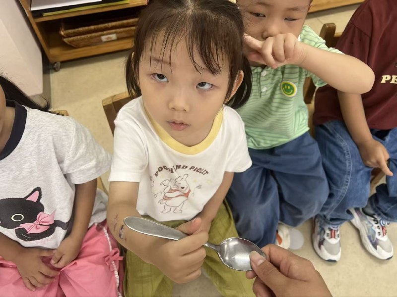 学习握勺子